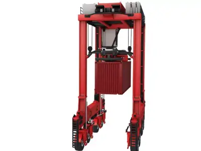 Kalmar Straddle Carrier 3D model