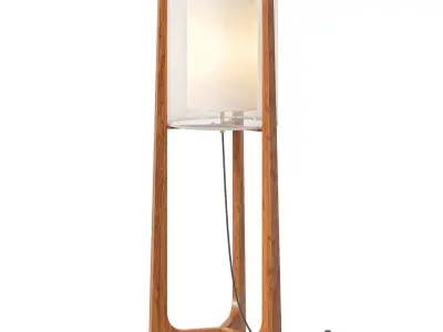 Dekorfine Quinn Lantern Floor Lamp 3D model