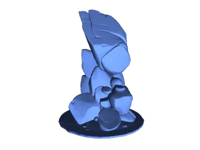 Rock 2 3D print model