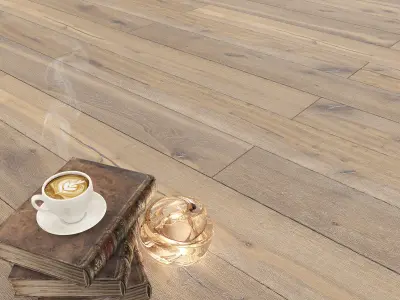 Parquet Kahrs 5 colors 3D model