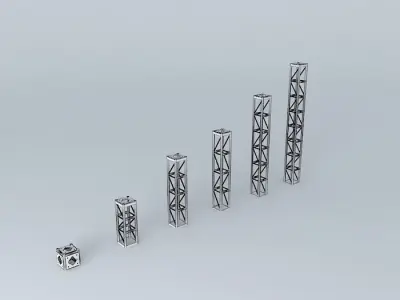 TRUSS tall metal structure Free 3D model
