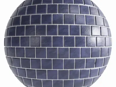 Glass Tile Materials 5- Pbr 4k By Sbsar File Texture