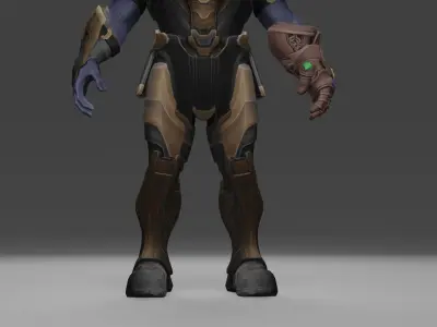 THANOS 3d model character 3D model