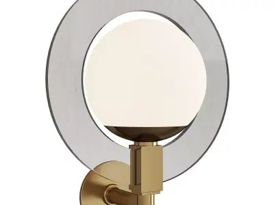 Hudson Valley Caswell Wall Sconce Low-poly 3D model