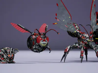 Sci-Fi Insect pack