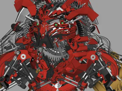Transformers - devastator 3D model