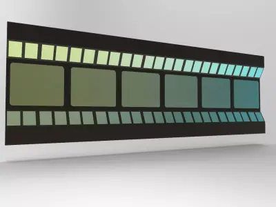 scifi wall 3D print model