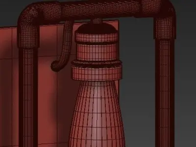 Kichler Imahn 43889BK 3D model