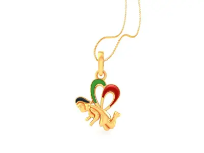 Kids Pendants 3dm STL OBJ FBX Renders Details 3D print model buy