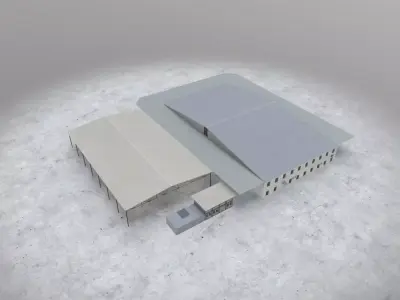 LHBP Storage 2 Low-poly 3D model