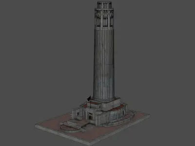 Coit Tower 3D model