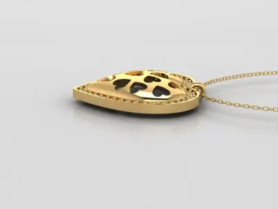 Pendant P114 3D Print Model 3D print model