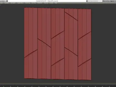 Wall Panel Decoration 3d model Low-poly 3D model