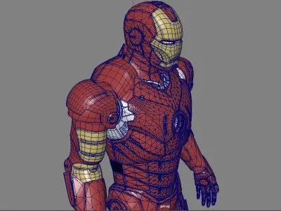 ironman suit 3D model