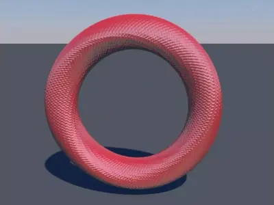 animated RING 3D model