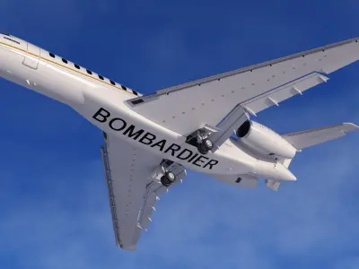  Bombardier Global 7500 Rigged Largest Business Jet 