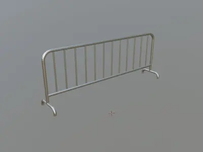 Crowd Control Barrier Free 3D model