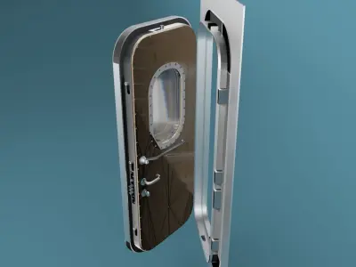 Ship Door 3D model