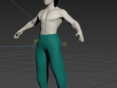 LIU KANG FAN HD REMIX 3D model