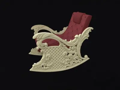 rocking chair 3D model