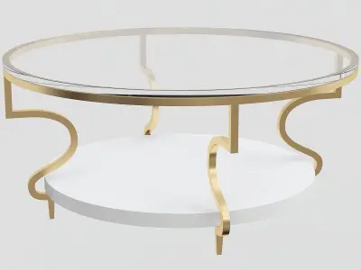Coffee Table Crystal 3D model