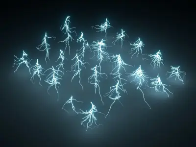 Lightning Pack v31 3D model