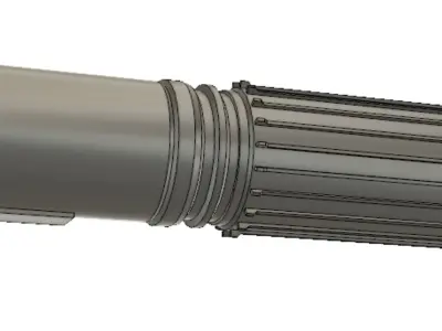 Mace windus light saber hilt 3D print model