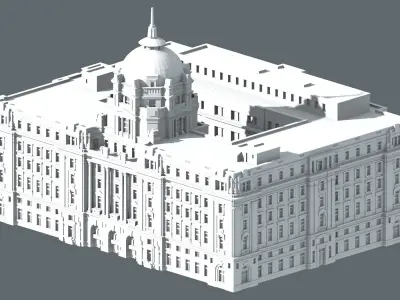 Concession Era Shanghai 3D print model
