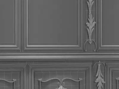 roberto giovannini bookcases art 1270 and 1274 3D model