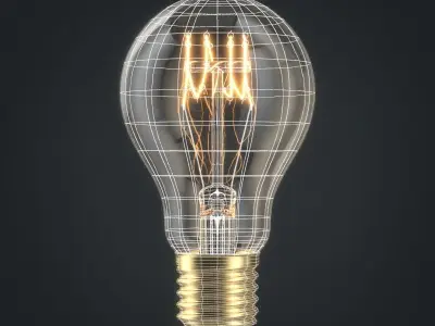 Light bulb 03 3D model