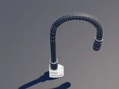 Kitchen Sink Faucet 3D Model 3D model