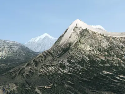 Terrain 04 PBR 3D model
