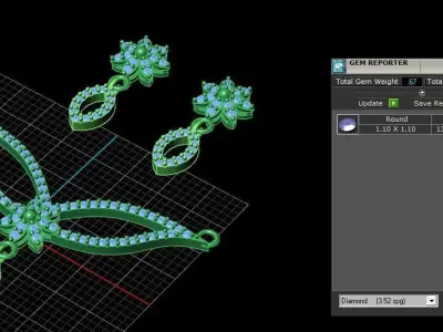 Half set 0065 3D print model