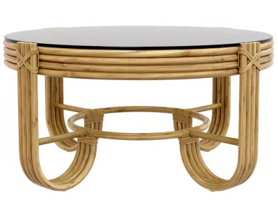 Pretzel Round Coffee Table 3D model