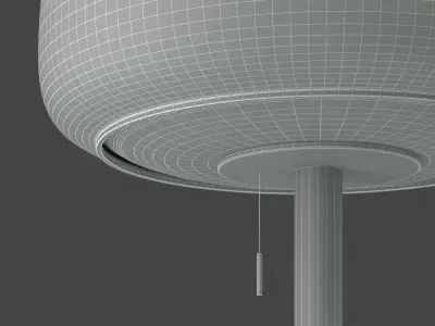 Floor Lamp Ikea Evedal 3D model