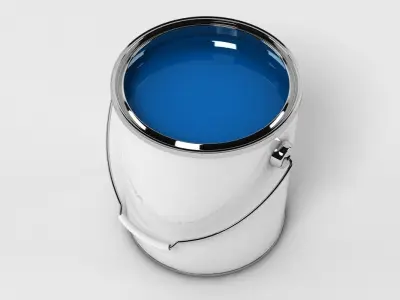 Bucket of Paint 2 3D model