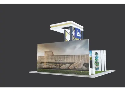 Kingpower Booth 3D model