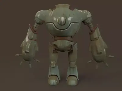 robot for games 3D model