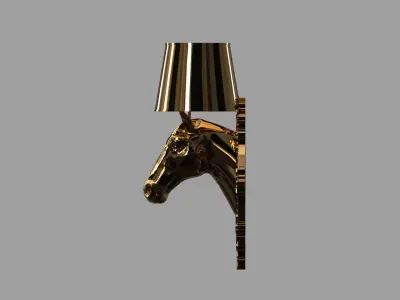 Lamp Horse 3D Model 3D model