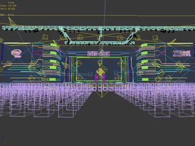 Carnival stage 43 3D model