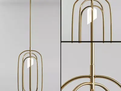 Delightfull Turner Pendant Lamp 3D model purchase