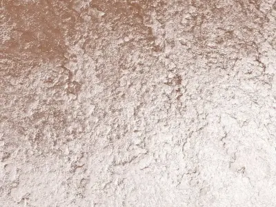 Smudged High-Gloss Copper Texture PBR Seamless Texture