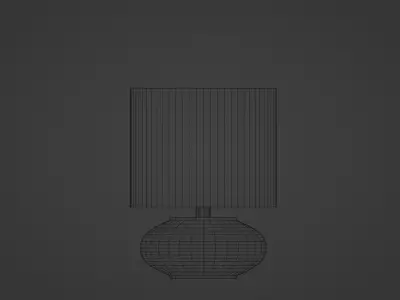 Cozy designer lamp Free 3D model
