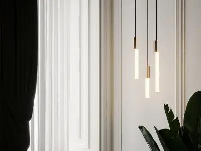 SIGNAL VERTICAL SUSPENSION By CVL Luminaires 3D model