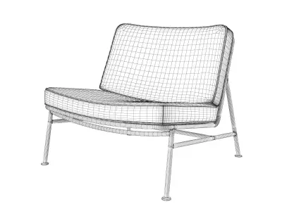 Backpack 2 Armchair 3D model