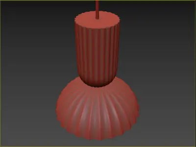 CB2 JEANNE PENDANT LIGHT 3D model