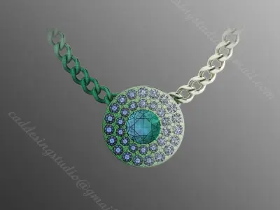 Pendant bi8 3D print model