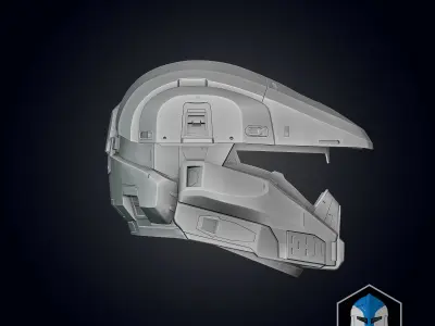 Halo Infinite Cavallino Helmet 3D print model