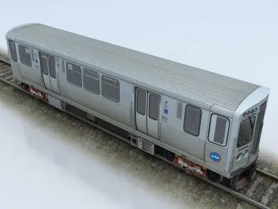  CTA 5000 train 