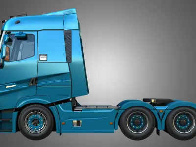 T520 - High Range Truck - 2 Axle 3D model